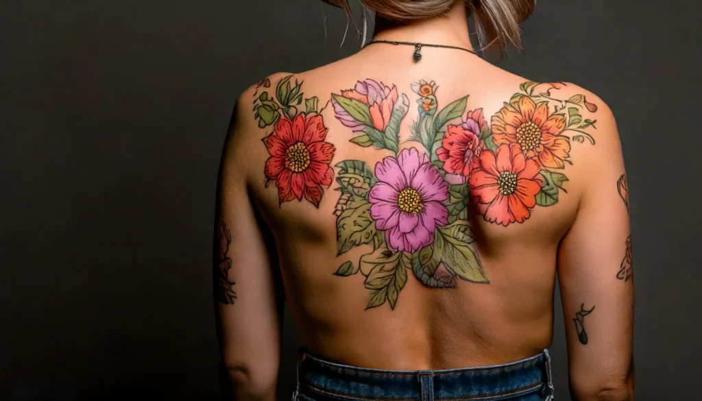 Zinnia Tattoo