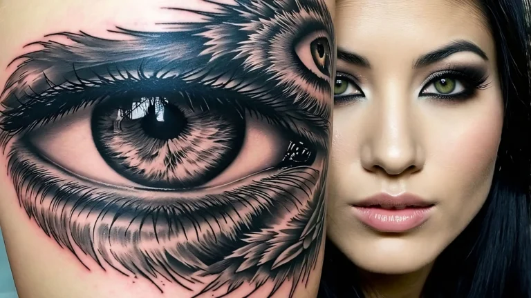 Wolf Eyes Tattoo