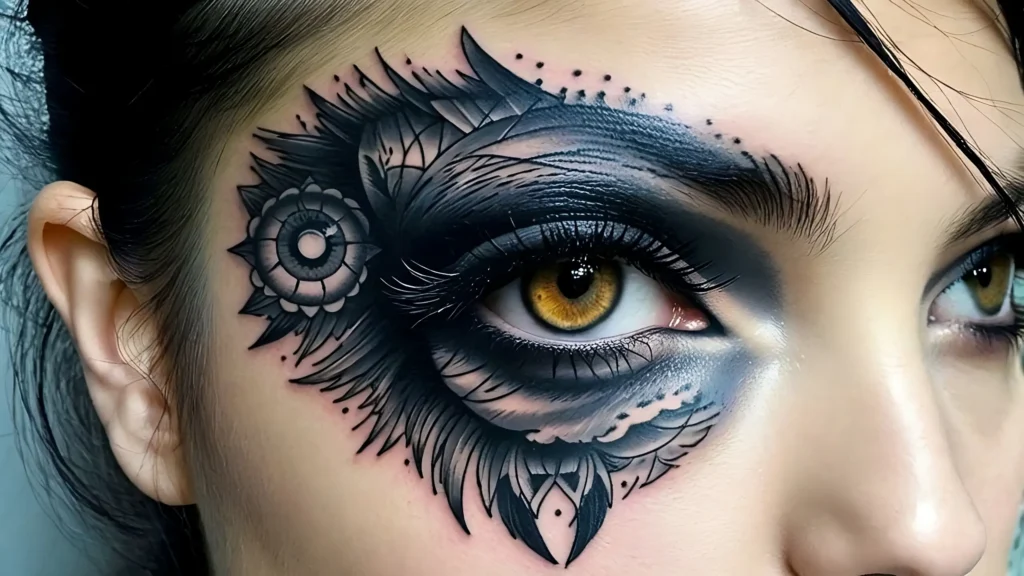 Wolf Eyes Tattoo