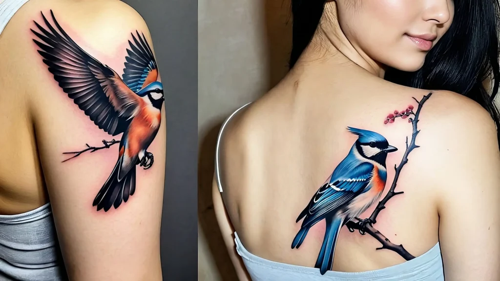 Women's Bird Tattoos3