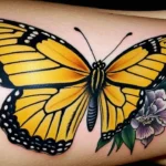 What Does a Yellow Butterfly Tattoo Symbolize?