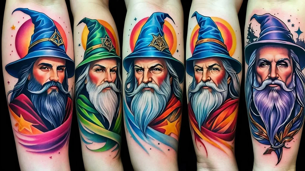 wizard tattoos