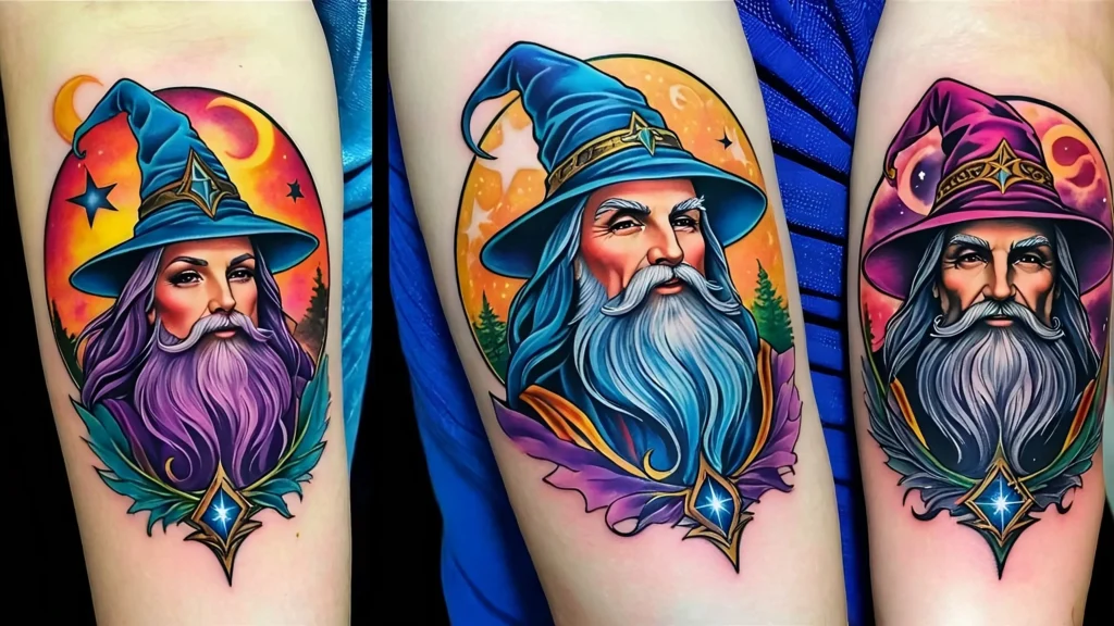 wizard tattoos